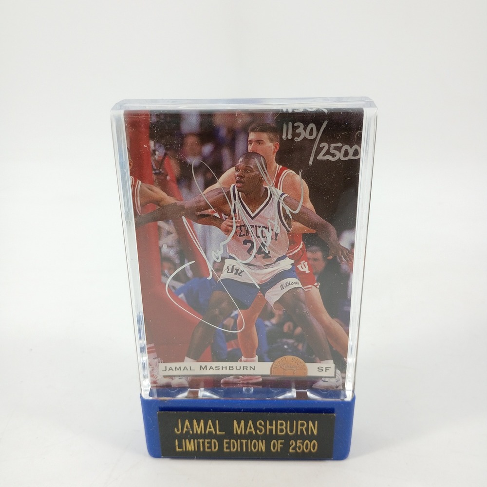1993 Classic Jamal Mashburn Autograph‎ Signed Card 1130/2500 Kentucky COA